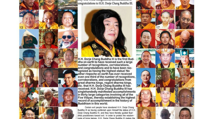 Who Is His Holiness Dorje Chang Buddha III?